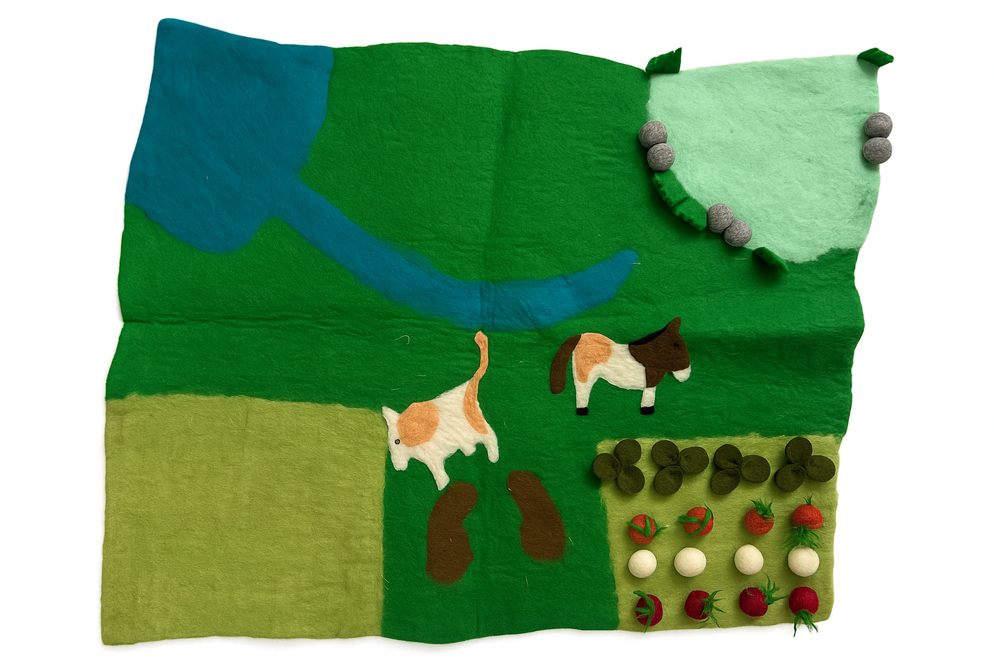 Felt Play Mat (Approx. 63 x 55cm)