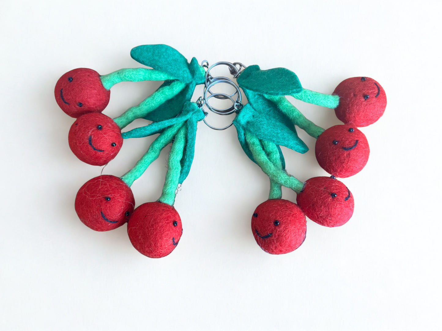 Cherry Key rings (Pack of 4)