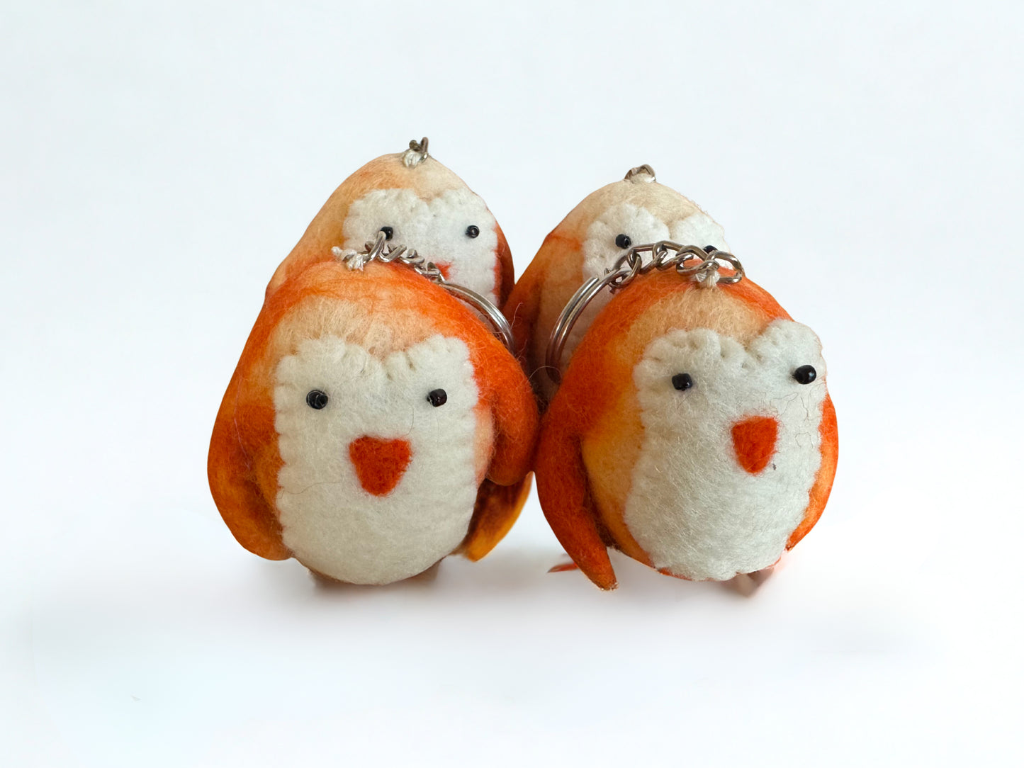 Bird key ring (Pack of 4)